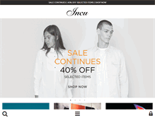 Tablet Screenshot of incu.com